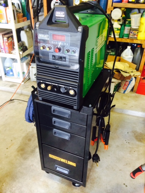 Harbor Freight Welding Cart