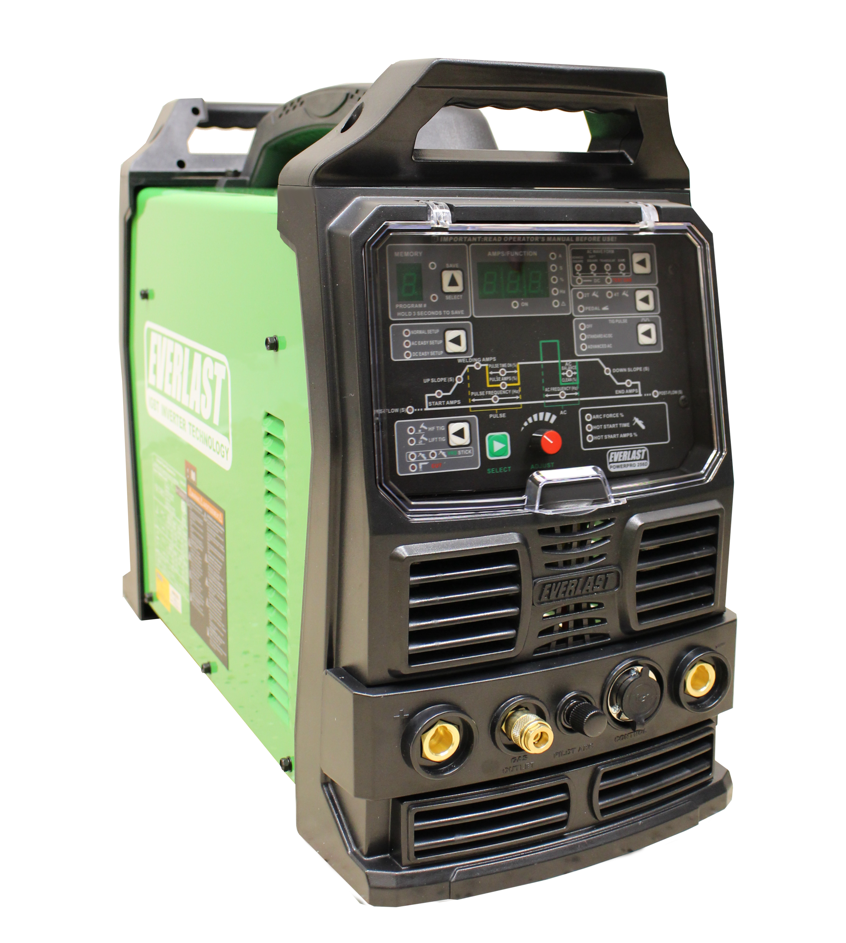 （中古）POWER PRO ELASTON Multi-Process Welder, PowerPro 256D - Everlast Generators
