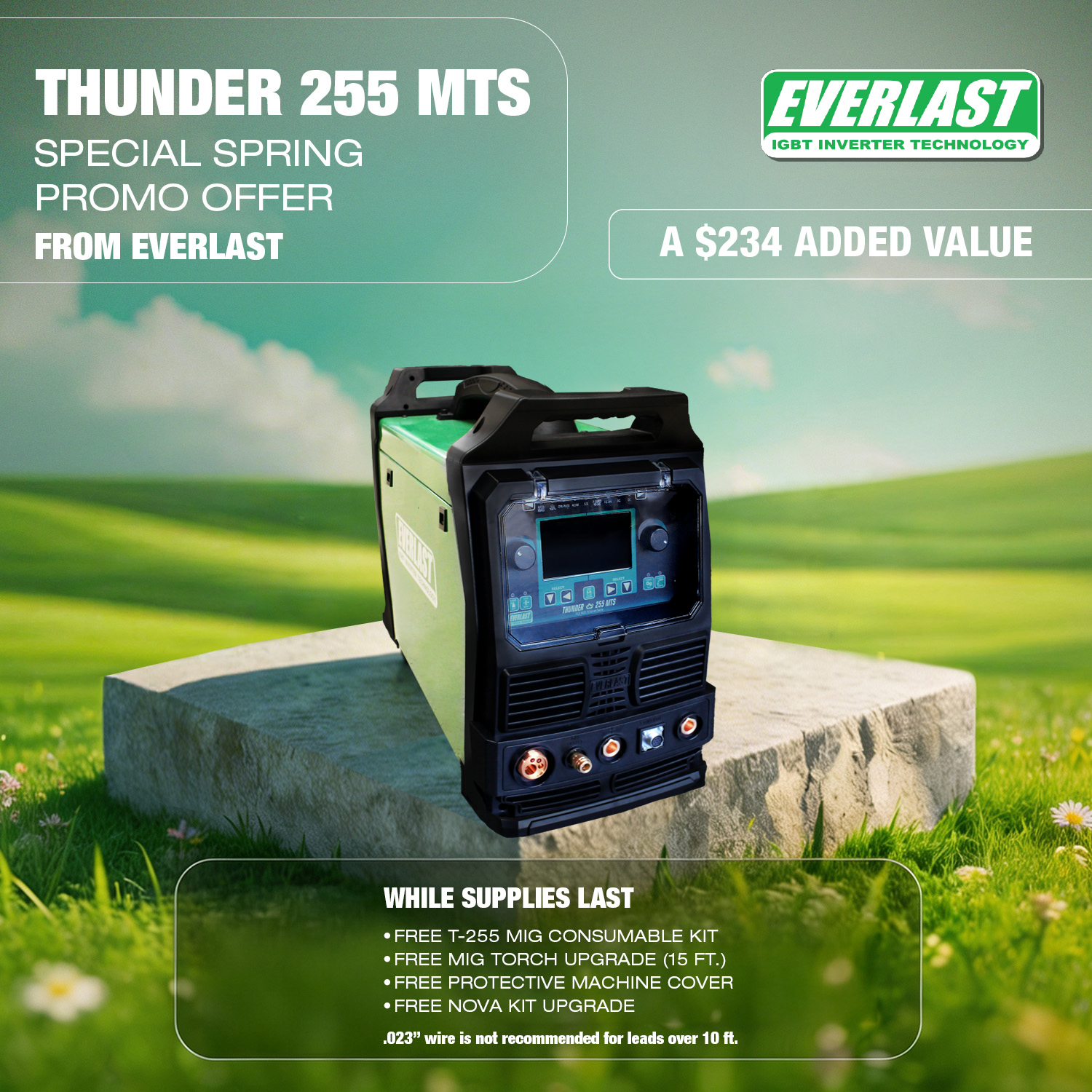 Thunder 255 MTS | Everlast Generators