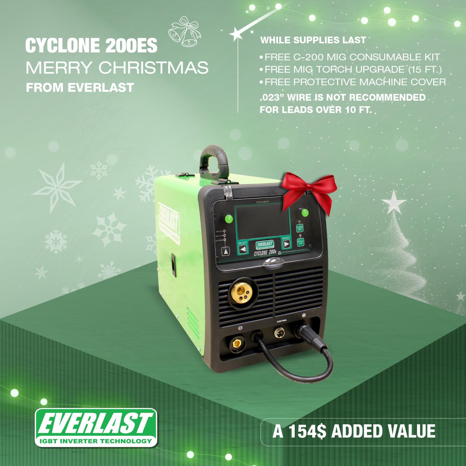 Cyclone 200ES - MIG Welders | Everlast Generators