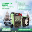 BUNDLE Package: Typhoon 330 (3Ph 480V) & WC375 & Cart 375LF & Wireless Pedal