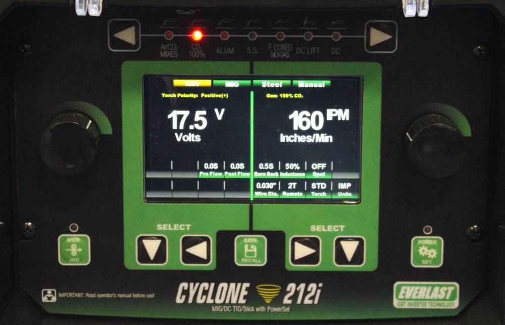 Cyclone 212i | Everlast Generators