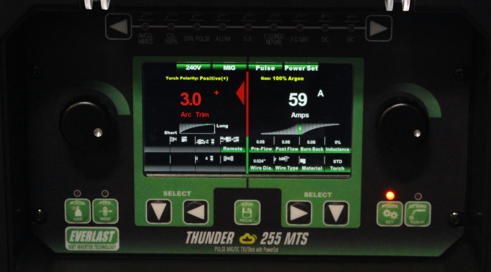 Thunder 255 MTS | Everlast Generators