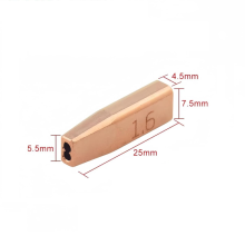 Laser Dual Wire Guide Tip 1.6mm Kit: 5 pc