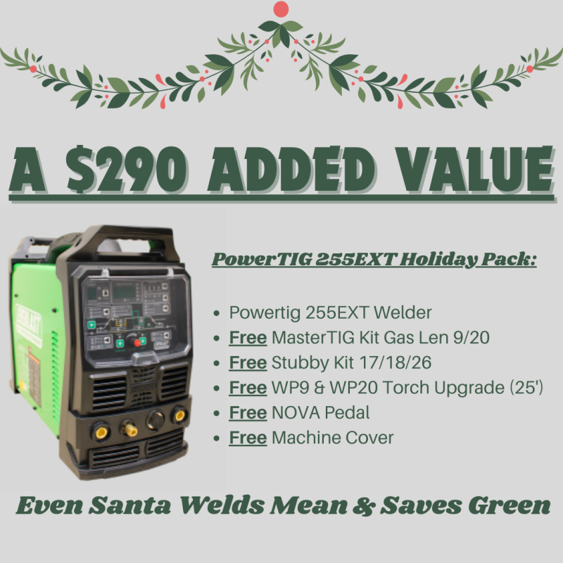 PowerTIG 255EXT TIG Welders Everlast Generators