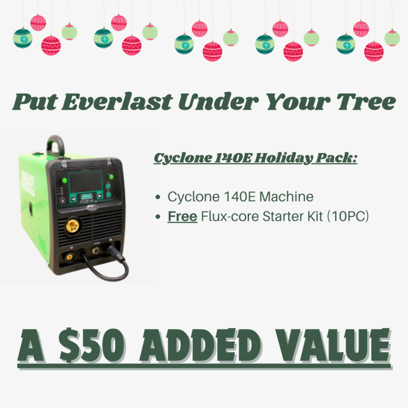 Cyclone 140E MIG Welders Everlast Generators