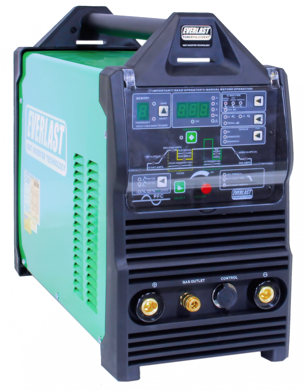 PowerTIG 210EXT TIG Welders Everlast Generators